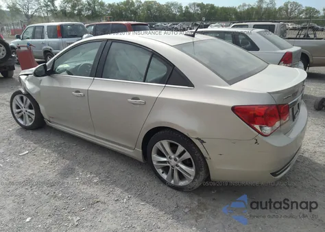 2013 Chevrolet Cruze Ltz из США, поврежденный, VIN 1G1PG5SB4D7172611